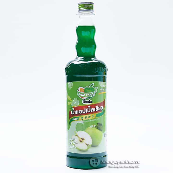 Siro Ding Fong Táo Xanh (squash green apple) - 750ml