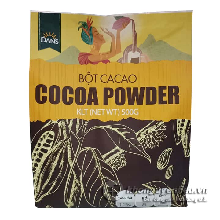 Bột Cacao Nguyên Chất Dans - 500g