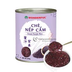 Chè Nếp Cẩm Wonderful 870gr
