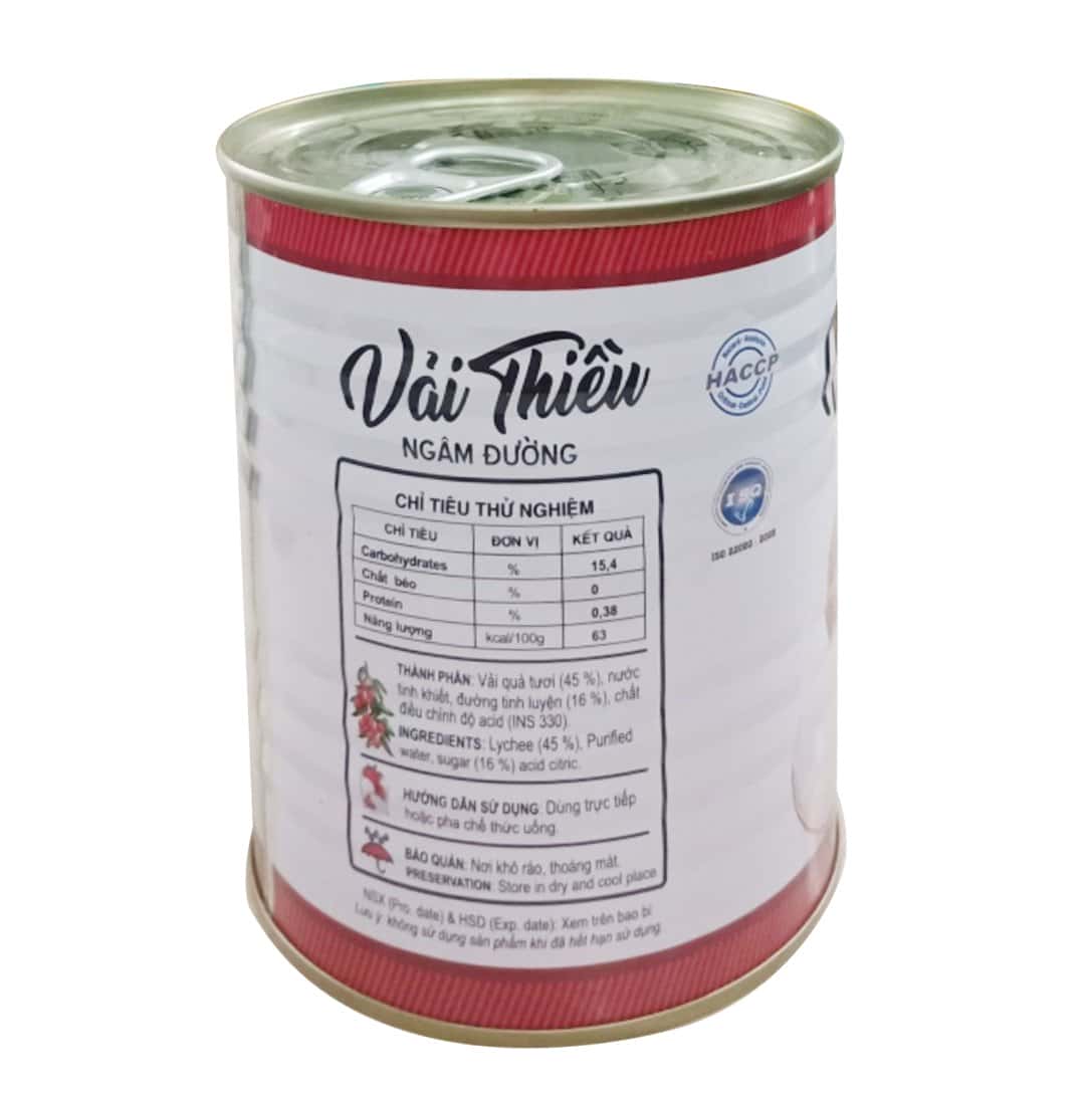 Vải Thiều Trắng Foodclub 565g