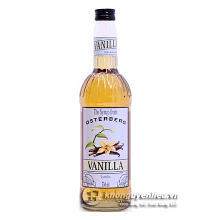 Syrup Vanilla Osterberg 750ml
