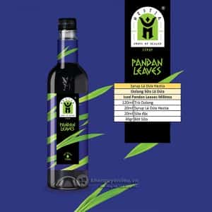 Syrup Hestia Lá Dứa 750ml