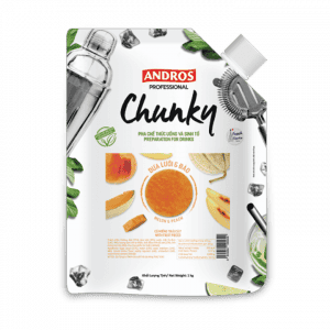 Mứt Chunky Đào Dưa Lưới